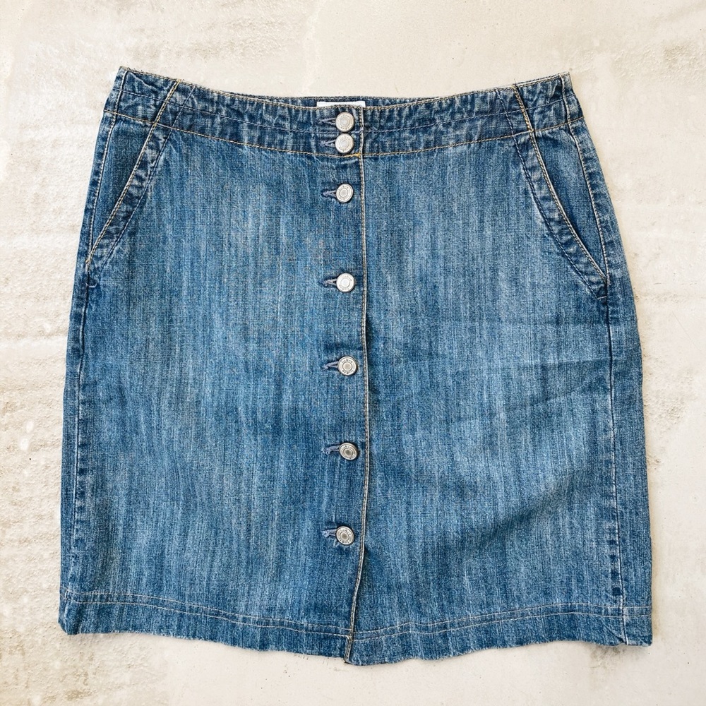 Liz & Co denim skirt